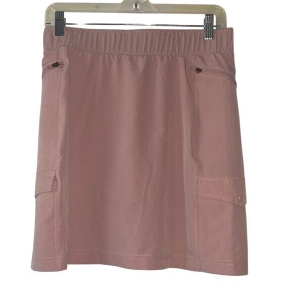 Avalanche Outdoor Supply Co. Pink Cargo Skort S With Pockets & Elastic Waist 80% - Picture 1 of 11